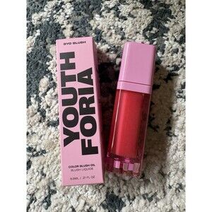 Youthforia BYO Blush Oil Let’s Go Party 6.5ml NEW With Box Color Changing Blush